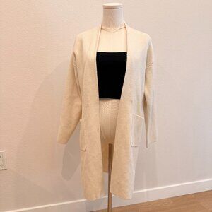 GU White Coat Cardigan